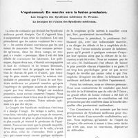 3520 - Page 3227 - Propos du jour. L’apaisement, En marche vers la fusion prochaine. Les Congrès des Syndicats médicaux de France. Le banquet de l’Union des Syndicats médicaux [J. Noir]