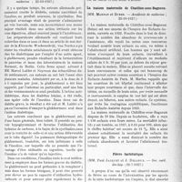 3542 - Page 3249 - Partie scientifique. L’actualité Scientifique. Les Sociétés Savantes. Paris. Le glukhorment dans le traitement du diabète, (Académie de médecine ; 25-10-1927) / La maison maternelle de Chatillon-sous-Bagneux, (Académie de médecine ; 25-10-1927) / Fièvre barbiturique, (soc. méd. deshôp. ; 22-7-1927)