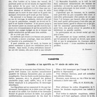 3555 - Page 3262 - Partie professionnelle, Hygiène, Assistance, Mutualité, Intérêts corporatifs, Variétés. Travaux Originaux. Mutualité familiale. Les femmes des médecins [A. Gassot] / Variétés. L'absinthe et les apéritifs au 1er siècle de notre ère [Dr. P. Noury]