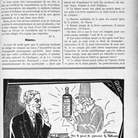 3580 - Page LXIX-3287 - Correspondance. Application du Tarif Durafour-Fallières. Certificat descriptif en cas d’incapacité permanente partielle / Sutures nettement séparées
