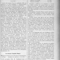 3610 - Page 3317 - Partie scientifique. L’actualité Scientifique. Les Sociétés Savantes. Paris. Radiothérapie des surrénales, (Académie de médecine ; 8-11-1927) / Le cerveau d’Anatole France, (Académie de médecine ; 8-11-1927) / Le traitement radio-chirurgical des cancers de la langue, (Société de chirurgie ; 12-10-1927)