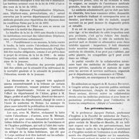 3616 - Page 3323 - Partie scientifique. L’actualité Scientifique. Les Congrès. Le VIIe Congrès National d’Assistance de Nancy, (27-30 Octobre 1927). La lutte contre les fléaux sociaux / Les préventoriums [P. Boudin]