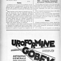 3643 - Page 3350-LVIII - Correspondance. Accidents du travail. Evaluation d’incapacité permanente. Fixation de la rente / Rachat de rente d’un accidenté du travail
