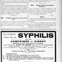 3644 - Page LIX-3351 - Correspondance. Accidents du travail. Rachat de rente d’un accidenté du travail / Accident survenu au cours d’une rixe / Accident dû à l’imprudence du blessé