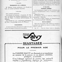 3657 - Page 3362-X - Dernières nouvelles. Département des Ardennes / A travers l’officiel. Enseignement de la médecine / Automobilisme / Assistance médicale en Indochine / Assistance publique / Service militaire
