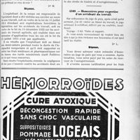 3712 - Page LIII-3417 - Correspondance. Accidents du travail. Accident survenu à un bûcheron / Honoraires pour expertise d’un accidenté du travail