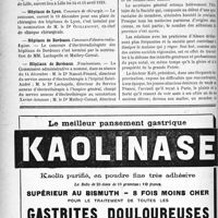 0009 - Page 8-X - Dernière nouvelle. École de médecine de Marseille / Réunions médicales franco-belges / Hôpitaux de Lyon / Hôpitaux de Bordeaux / Hôpitaux de Bordeaux. Nominations / Société amicale des médecins alsaciens
