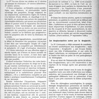 0030 - Page 29 - Partie scientifique. L’actualité Scientifique. La Presse. Traitement des ulcères à hypopion [(Paris médical, 1er septembre 1928)] / Les douglassopathies autres que la douglassite [(Lyon médical, 9 septembre 1928)]