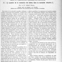 0084 - Page 83 - Partie scientifique. Travaux Originaux. Freud et l’éducation sexuelle de l’enfance. III. — La question de la naissance des bébés dans la mentalité infantile, par le Dr Gilbert Robin
