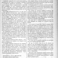 0090 - Page 89 - Partie scientifique. Travaux Originaux. La tribune médico-scientifique des Abonnés. L’emploi du vaccin B. C. G. chez les tuberculeux avérés, par le docteur Planas