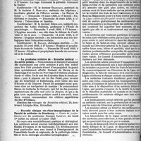 0133 - Page 132 - Partie professionnelle, Hygiène, Assistance, Mutualité, Intérêts corporatifs. Variétés. Reportage professionnel. Nouvelles et Informations (Voir les Dernières Nouvelles en tête des Demi-Colonnes). Musée d’hygiène / La prochaine croisière de « Bruxelles médical » : Au cercle polaire / Nouvelle clinique oto-rhino-laryngologique de la Faculté de médecine de Strasbourg / Ligue nationale française contre le péril vénérien