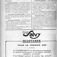 0151 - Page 150-VIII - Dernières nouvelles. Clinique chirurgicale de l’hôpital Cochin / École de sérologie de la Faculté de médecine de Paris / École de puériculture / A la mémoire du professeur Marey / Distinctions honorifiques / Légion d’honneur / Xe Salon des médecins / Hôpital Bon-Secours