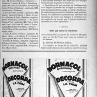 0156 - Page XIII-153 - A travers l’officiel. Pensions militaires / Hygiène publique / Soins aux marins du commerce