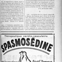0214 - Page LXVII-211 - A travers l’officiel. Réponses des Ministres aux questions des Parlementaires. Impôt sur les spécialités pharmaceutiques / Application du Guide barème des pensions militaires