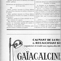 0229 - Page 224-X - A travers l’officiel. Pensions militaires / Ministère de l'air
