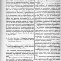 0257 - Page 252 - Partie scientifique. L'Actualité Scientifique. Les Thèses. Contribution à l’étude du traitement du tétanos, Dr M. Polonski (Juillet 1928) / Contribution à l’étude des hémoptysies bronchectasiques, Dr Charles Delpech (Librairie médicale et scientifique, Marcel Vigné, Paris)