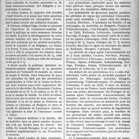0264 - Page 259 - Partie professionnelle, Hygiène, Assistance, Mutualité, Intérêts corporatifs, Variétés. Travaux Originaux. Chronique de la mutualité. Conférence internationale des Unions des Sociétés mutuelles et des caisses d’assurances-maladie à Vienne [Dr M. Vimont]