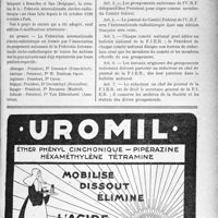 0286 - Page LXIII-281 - Assemblée du syndicat des chirurgiens français / Federatio internationalis electro-radiotherapiae