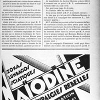 0290 - Page LXVII-283 - Jurisprudence. Honoraires accident d’auto. — Médecin mis en oeuvre par l’automobiliste [Dr Paul Boudin]