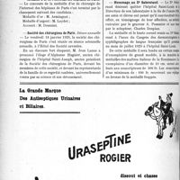 0299 - Page 292-VIII - Dernières nouvelles. Sa Majesté la Reine des Belges accorde son haut patronage au premier Congrès international de l’aviation sanitaire / Société médicale des hôpitaux / Médaille d’or de l’internat des hôpitaux de Paris / Société des chirurgiens de Paris / Société des chirurgiens de Paris / Hommage au Dr. Sabouraud
