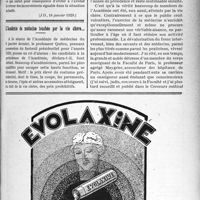 0304 - Page XIII-297 - A travers l’officiel. Réponses des Ministres aux questions des Parlementaires. Conditions d’admission à l’assistance aux femmes en couches et au bénéfice de la prime d’allaitement / L'Académie de médecine touchée par la vie chère…
