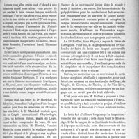 0306 - Page 299 - Propos du jour. Le latin langue médico-scientifique universelle !!!. Grandeur et décadence du latin. — Le triomphe des langues nationales. — Singulier retour. — Nécessité d’une langue scientifique universelle. — Pourquoi pas le latin? [J. Noir]