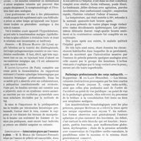 0328 - Page 323 - Partie scientifique. L’Actualité Scientifique. Les Congrès. XIIIe Congrès de Médecine légale de langue française, (Suite et fin). Intoxication grave par l’essence de pétrole. — M. E. Merle / Pathologie professionnelle des corps radioactifs. — Rapporteur : M. De Laet