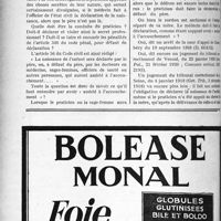 0359 - Page 354-LXVI - Droit Médico-professionnel. Déclaration de naissance et secret professionnel