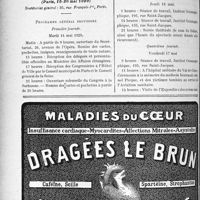 0375 - Page 370-X - A travers l’officiel. Médaille d’honneur des épidémies / Premier congrès international de l’aviation sanitaire, (Paris, 15-20 mai 1929)