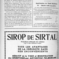 0451 - Page 444-X - Correspondance. Application du Tarif Maginot. On ne peut toucher à la fois des honoraires de l’Etat et du pensionné de guerre / Application du Tarif Fallières. Double radio sous plâtre