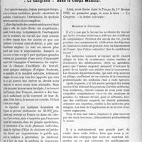 0454 - Page 447 - Propos du jour. « La Gangrène » dans le Corps Médical [J. Noir]