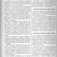 0471 - Page 464 - Partie scientifique. L'Actualité Scientifique. La Presse. Quelques réflexions sur l’injection des trompes utérines [(La Presse médicale, 10 octobre 1928)] / Traitement des plaies de la main et des doigts [(La Médecine, octobre 1928)] / Grossesses extra-utérines simulant l’avortement [(Toulouse médical, 1er octobre 1928)]