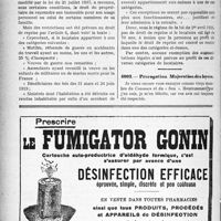 0505 - Page 498-LII - Correspondance. Baux et Locations. Situation des locataires âgés de plus de 70 ans / Prorogation. Majoration des loyers