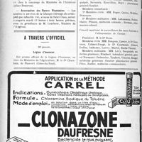 0513 - Page 506-VIII - Dernières nouvelles. Hôpital-hospice de Saint-Denis / La fête de nuit / Association des Dames Françaises / A travers l’officiel. Légion d’honneur / Service de santé militaire
