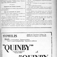 0514 - Page IX-507 - A travers l’officiel. Service de santé militaire / Commission des sérums et vaccins / Soins aux pensionnés de guerre