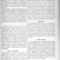 0532 - Page 525 - Partie scientifique. Travaux Originaux. L’électrocoagulation diathermique, traitement de choix des tumeurs et productions pathologiques du visage, par le docteur Georges Castex. Chéloïdes et cicatrices fibreuses / Verrues et papillomes / Molluseum / Cornes cutanées / Rhinophyma