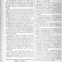 0535 - Page 528 - Partie scientifique. L’Actualité Scientifique. La Presse. Les formes frustes de la torsion de l'hydatide sessile de Morgagni [(La Presse médicale, 24 octobre 1928)] / Valeur du métabolisme basal dans le diagnostic de la maladie de Basedow [(La Presse médicale, 13 octobre 1928, )] / Médecine préventive de la varicelle [(Journal des Praticiens, 13 octobre 1928)]