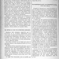 0537 - Page 530 - Partie scientifique. L’Actualité Scientifique. La Presse. L’avenir des pleurétiques [(Paris médical, 27 octobre 1928)] / Les oedèmes au cours de la tuberculose pulmonaire [(Arch médico-chirurgicales de l’appareil respiratoire, tome III, n° 3)] / Vaccinothérapie des affections pulmonaires (en dehors de la tuberculose) [(Arch. médico-chirurgicales de l’app. respiratoire, tome III, n° 3)]