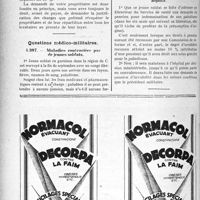 0577 - Page 570-LXVIII - Correspondance. Baux et locations. Augmentation des charges locatives / Questions médico-militaires. Maladies contractées par de jeunes soldats