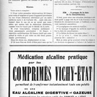 0581 - Page 574-LXXII - Correspondance. Application du Tarif Fallières. Interventions successives plus interventions concomittantes / A propos de la date de la consolidation