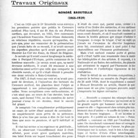 0629 - Page 622 - Partie professionnelle, Hygiène, Assistance, Mutualité, Intérêts corporatifs, Variétés. Travaux Originaux. Honoré broutelle (1866-1929) [G. Duchesne]