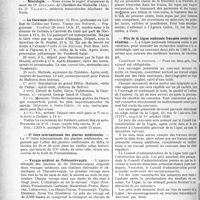 0647 - Page 640 - Partie professionnelle, Hygiène, Assistance, Mutualité, Intérêts corporatifs, Variétés. Reportage professionnel. Nouvelles et Informations, (Voir les Dernières Nouvelles en tête des « Demi-Colonnes »). Nécrologie [Dr Julliard, Dr Talamon] / La Caravane / Ve foire internationale des plantes médicinales / Voyage médical en Tchécoslovaquie / Prix de la Ligue nationale française contre le péril vénérien