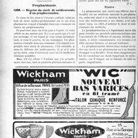 0659 - Page 650-LXXIV - Correspondance. Médecine légale. Constatation de décès / Propharmacie. Reprise du stock de médicaments d’un propharmacien