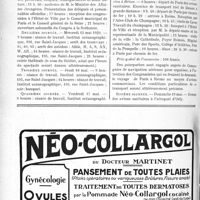 0665 - Page 656-VIII - Dernières nouvelles. Le Banquet du Jeune Médecin / Premier Congrès international de l’aviation sanitaire