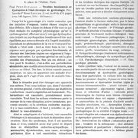 0697 - Page 688 - Partie scientifique. L'Actualité Scientifique. Les Livres. L’encéphalite épidémique. Ses origines. Les 64 premières observations connues, par Pr René Cruchet, Gaston Doin et Cie, éditeurs, Paris / Troubles fonctionnels et dystrophies à l’état chronique en gynécologie, par Paul Petit-Dutaillis, Librairie Gaston Doin et Cie, Paris