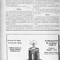 0735 - Page 726-LXXIV - Correspondance. Application du Tarif Maginot. Méfions-nous de l’article 18 et prévenons la Commission de contrôle s’il y a lien / Baux et locations. Droit à la prorogation / Questions médico-militaires. Délai pour obtenir une pension. Montant de celle-ci