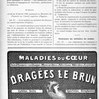 0743 - Page 734-X - A travers l’officiel. Hygiène publique / Traitements des infirmières des invalides