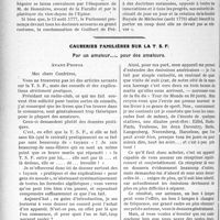 0791 - Page 782 - Partie professionnelle, Hygiène, Assistance, Mutualité, Intérêts corporatifs, Variétés. Travaux Originaux. Variétés. Le Charlatanisme au XVIIIe siècle. Guilbert de Préval et l’eau fondante antivénérienne, (Dr André Villette) / Causeries familières sur la T. S. F. Par un amateur... pour des amateurs [Damey]