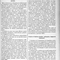 0840 - Page 829 - Partie scientifique. L’Actualité Scientifique. La Presse. L’oléothorax dans la tuberculose pulmonaire et pleurale [(Paris médical, 5 janvier 1929)] / L’agranulocytose [(Gazette des hôpitaux, 5 janvier 1929)] / Alcalose et diathèse alcaline ; pathogénie, diagnostic traitement [(La Presse médicale, 1er décembre 1928)]