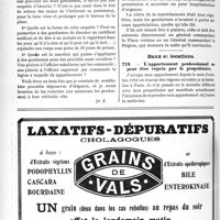 0875 - Page 862-L - Correspondance. Questions médico-militaires. Enquête de la gendarmerie sur un soldat permissionnaire malade / Baux et locations. L’appartement professionnel ne peut être repris par le propriétaire
